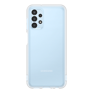Samsung Galaxy A13, прозрачный - Чехол EF-QA135TTEGWW