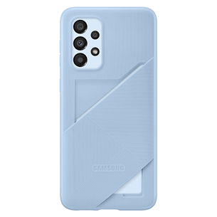 Samsung Galaxy A33, с карманом для карты, голубой - Чехол EF-OA336TLEGWW