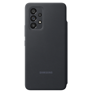 Samsung Galaxy A53 5G Smart S View Wallet Cover, must - Nutitelefoni kaaned