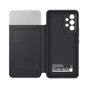Samsung Galaxy A53 5G Smart S View Wallet Cover, черный - Чехол для смартфона