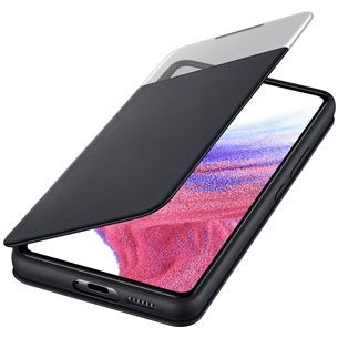 Samsung Galaxy A53 5G Smart S View Wallet Cover, черный - Чехол для смартфона