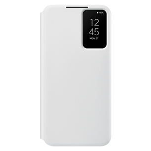 Samsung Galaxy S22+ S-View Flip Cover, white - Smartphone cover