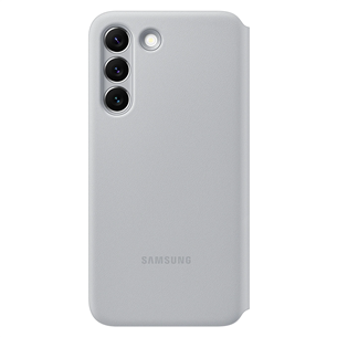 Samsung Galaxy S22 Smart LED View Cover, hall - Nutitelefoni kaaned