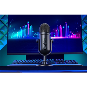 Razer Seiren V2 Pro, USB, must - Mikrofon