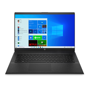 HP Laptop 17-cp0000no, 17,3'', HD+, Ryzen 3, 8GB, 256GB, must - Sülearvuti 461Y1EA#UUW