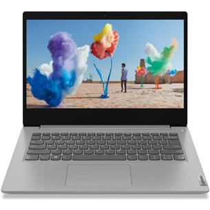 Lenovo IdeaPad 3 14", FHD, Ryzen 3, 8 ГБ, 256 ГБ, W11, серый - Ноутбук