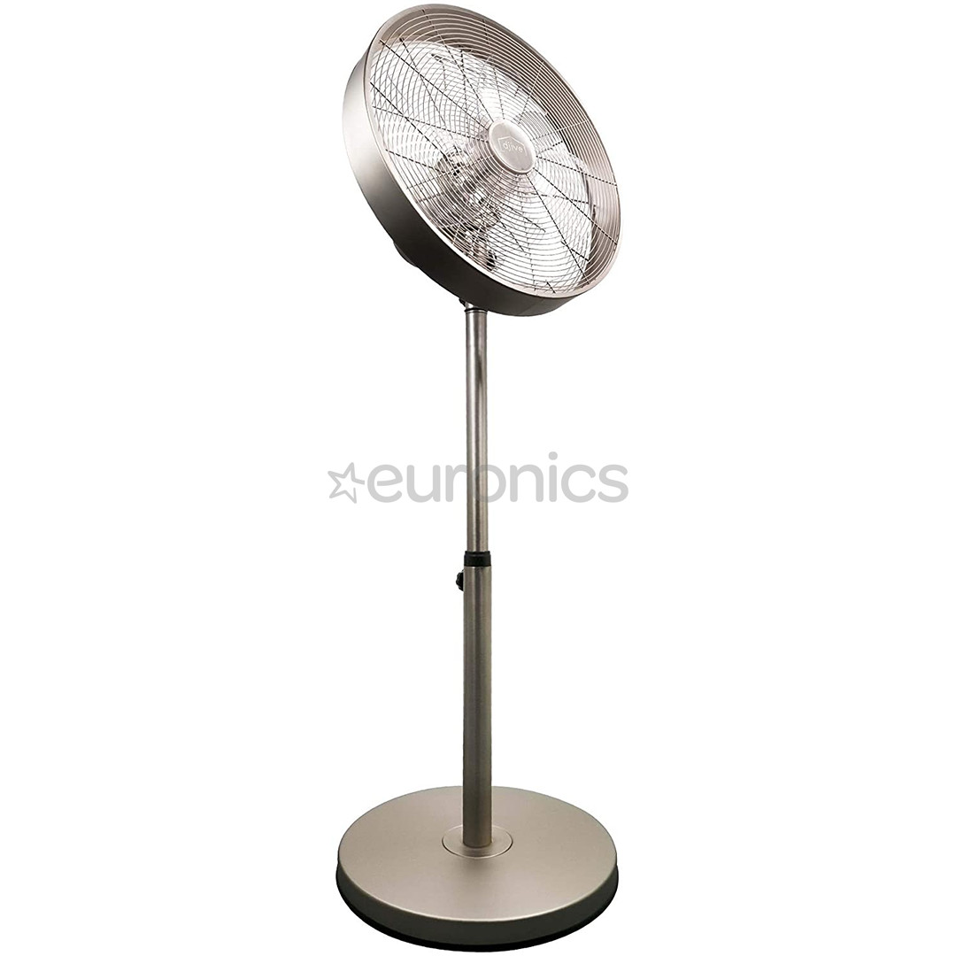 Djive Flowmate Classic 120 pedestal, hõbedane - Ventilaator