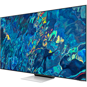 Samsung QN95B, 65'', 4K UHD, Neo QLED, jalg keskel, hõbe/must - Teler