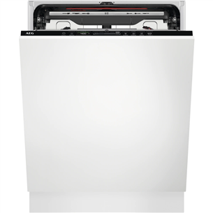 AEG QuickSelect AirDry, 15 комплектов посуды, ширина 59,6 см - Интегрируемая посудомоечная машина FSE74737P