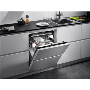 AEG, 15 комплектов посуды - Интегрируемая посудомоечная машина