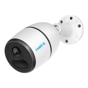 Reolink Go Plus, 4 МП, LTE, обнаружение людей и автомобилей, ночной режим, белый - Камера видеонаблюдения с питанием от аккумулятора