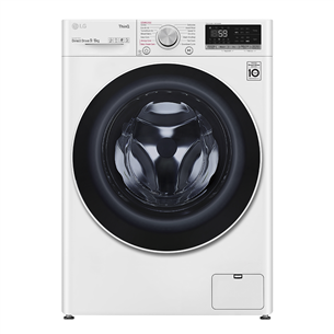 LG V500 Series, 9 kg / 6 kg, depth 56.5 cm, 1400 rpm - Washer-Dryer Combo