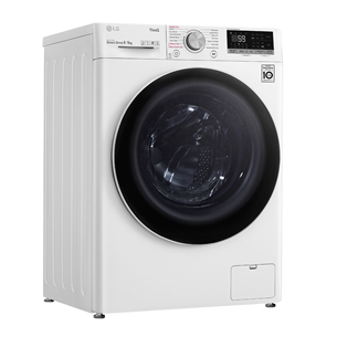 LG V500 seeria, 9 kg / 6 kg, sügavus 56,5 cm, 1400 p/min - Kuivatiga pesumasin