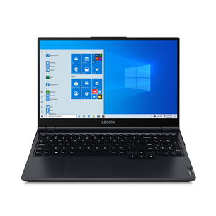 Lenovo Legion 5 15ACH6H, 15.6", FHD, 165 Hz, Ryzen 7, 16 GB, 512 GB, RTX 3060, W11, black/blue - Notebook 82JU00PPMX