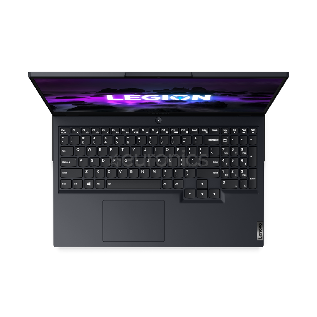 Lenovo Legion 5 15ACH6H, 15,6", FHD, 165 Hz, Ryzen 7, 16 GB, 512 GB, RTX 3060, W11, must/sinine - Sülearvuti