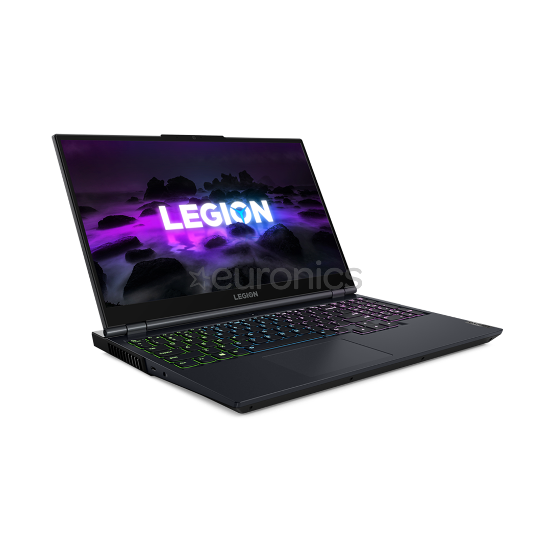 Lenovo Legion 5 15ACH6H, 15,6", FHD, 165 Hz, Ryzen 7, 16 GB, 512 GB, RTX 3060, W11, must/sinine - Sülearvuti