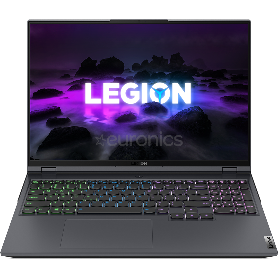 Lenovo Legion 5 Pro 16ACH6H, Ryzen 5, 16GB, 1TB, W11, RTX 3060, hall - Sülearvuti