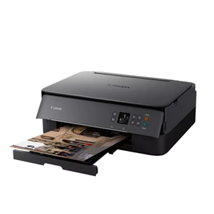 Canon PIXMA TS5350A, WiFi, dupleks, must - Multifunktsionaalne värvi-tindiprinter