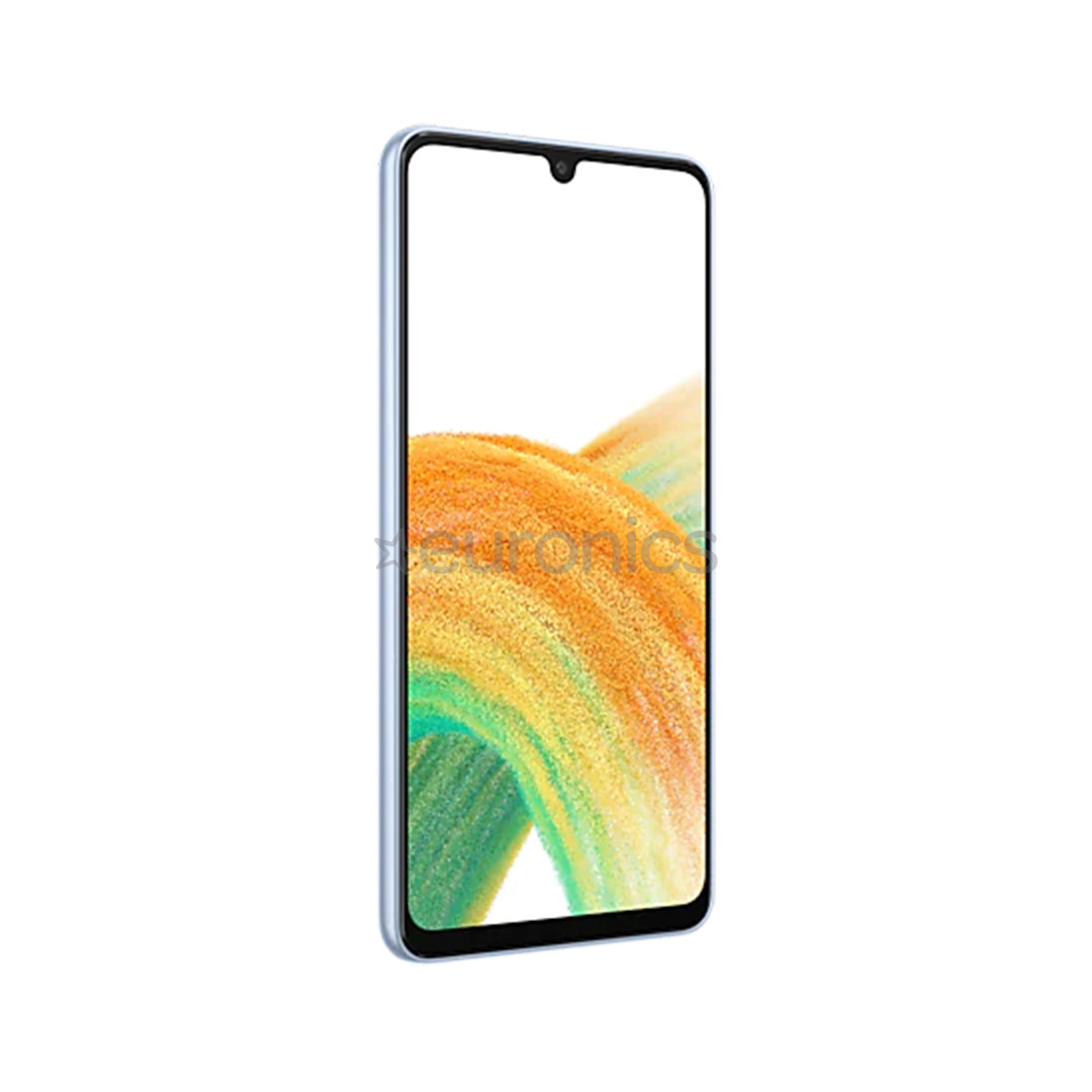 Samsung Galaxy A33 5G, 128 ГБ, голубой - Смартфон