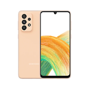 Samsung Galaxy A33 5G, 128 GB, oranž - Nutitelefon