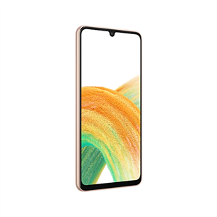 Samsung Galaxy A33 5G, 128 ГБ, оранжевый - Смартфон