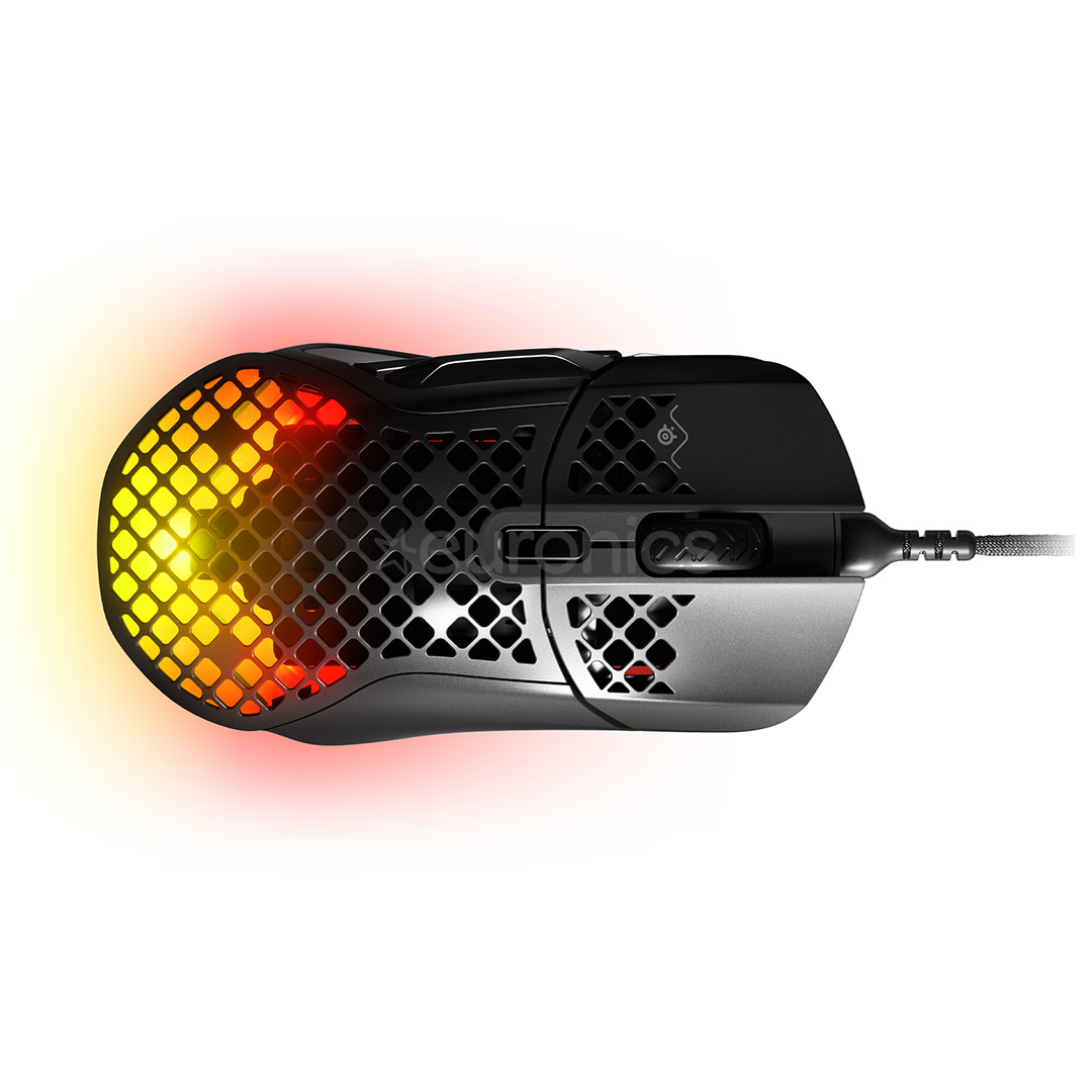 SteelSeries Aerox 5, must - Juhtmega optiline hiir