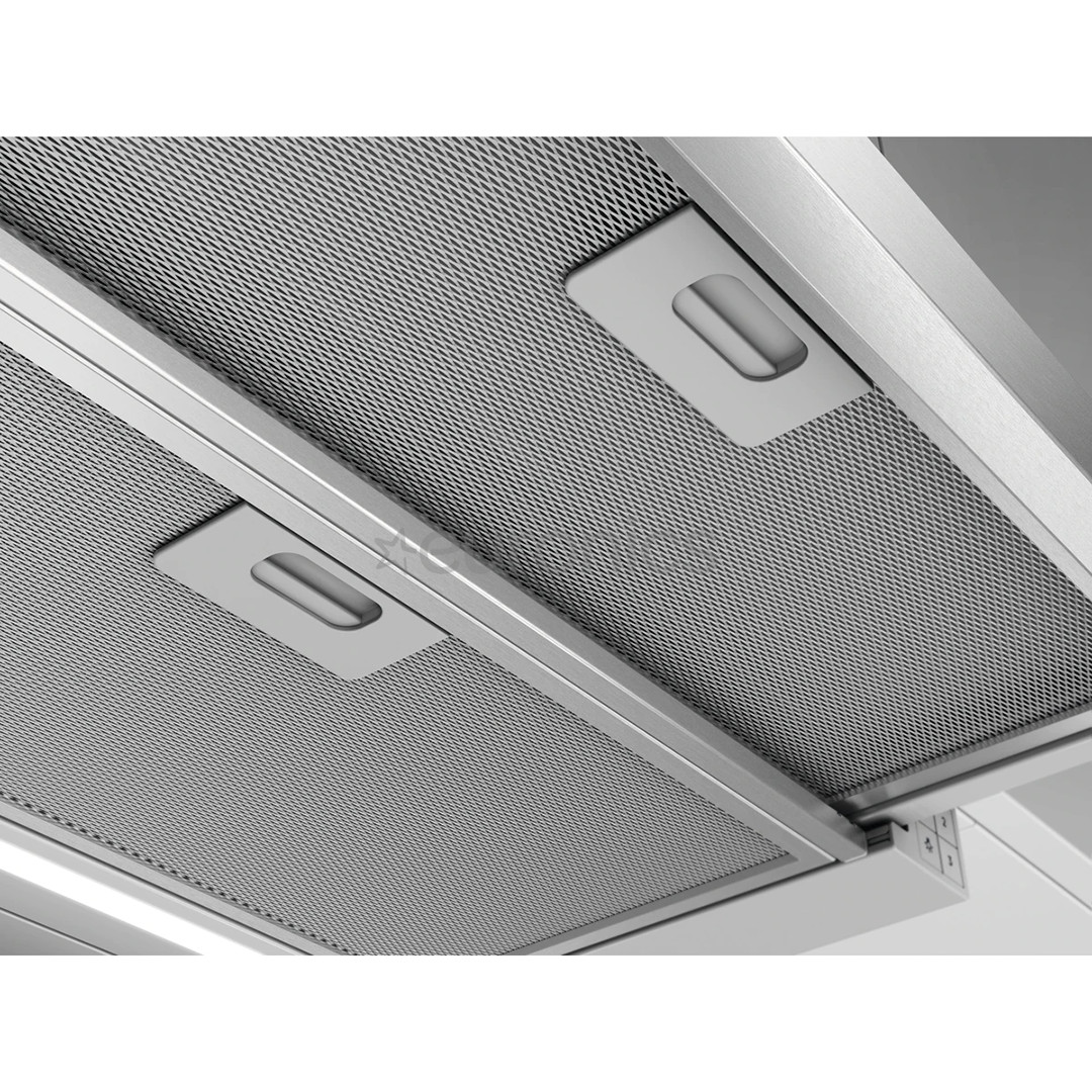 Electrolux, 600 м³/ч, ширина 59,8 см, серый - Интегрируемая вытяжка