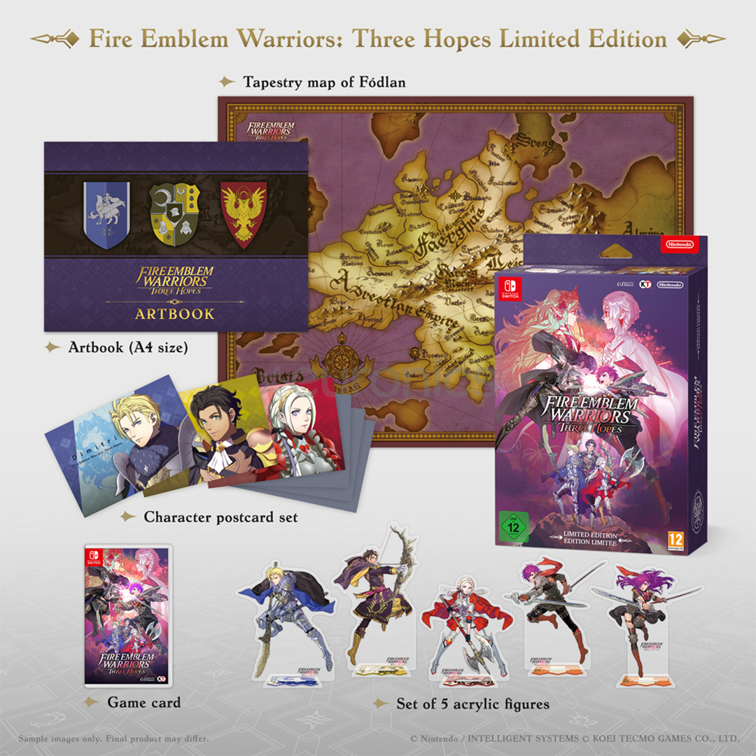 Fire Emblem Warriors: Three Hopes Limited Edition (Nintendo Switch Game)  Preorder, 045496429638 | Euronics