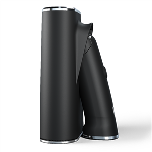 SteamOne Foldable, 2000 W, must - Kokkupandav Käsi-rõivaauruti