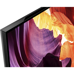 Sony X81K, 50'', 4K UHD, LED LCD, jalad äärtes, must - Teler