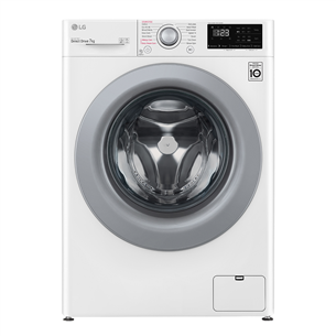 LG, 7 kg, depth 47.5 cm, 1200 rpm - Front Load Washing Machine F2WV3S7S4E