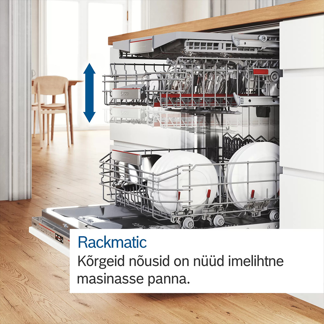 Bosch Serie 6, TimeLight, 14 place settings - Built-in Dishwasher