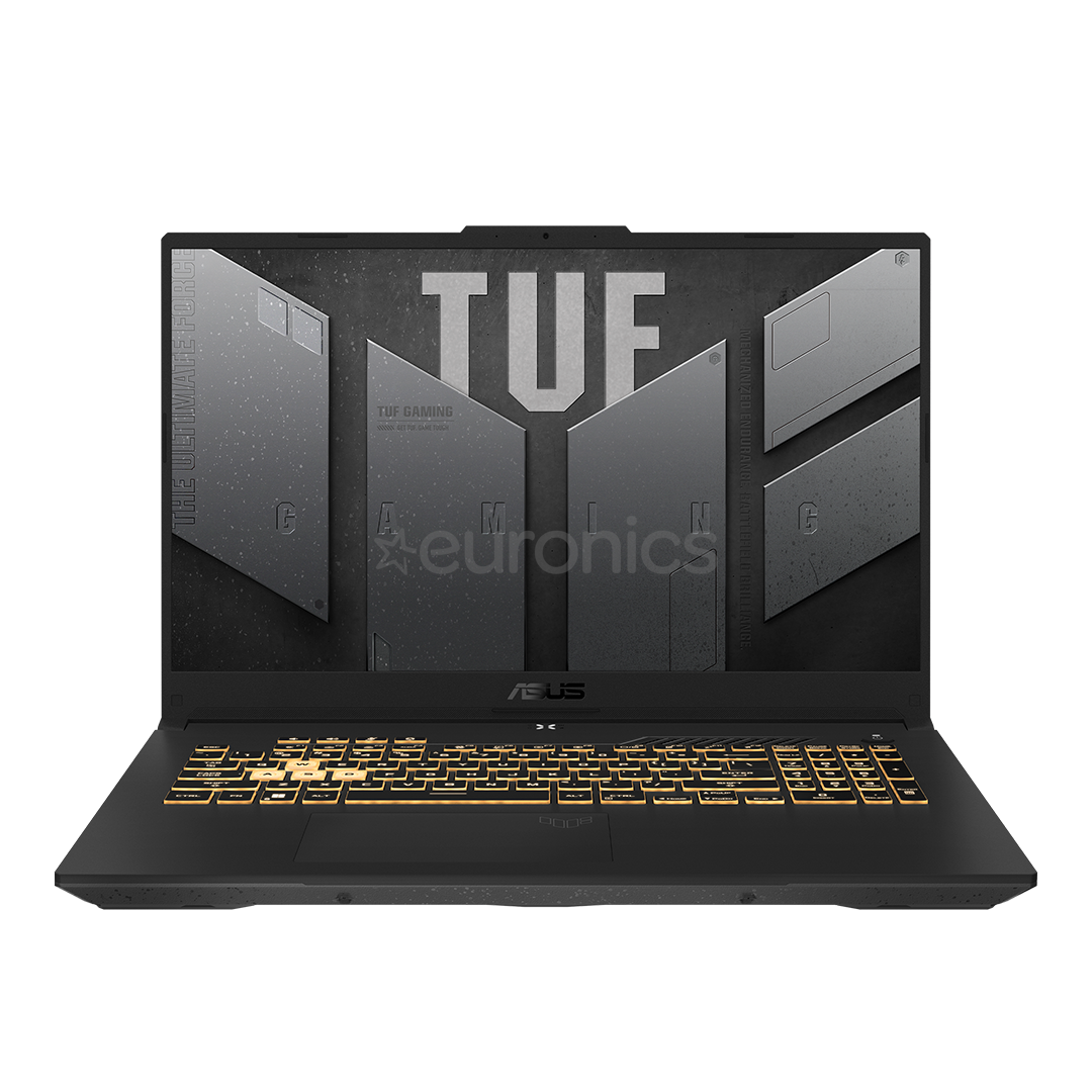 Asus TUF Gaming F17 (2022), 17.3'', i7, 16GB, 512GB, RTX3060, W11H, hall - Sülearvuti