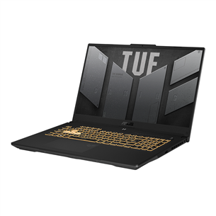 Asus TUF Gaming F17 (2022), 17.3'', i7, 16GB, 512GB, RTX3060, W11H, hall - Sülearvuti