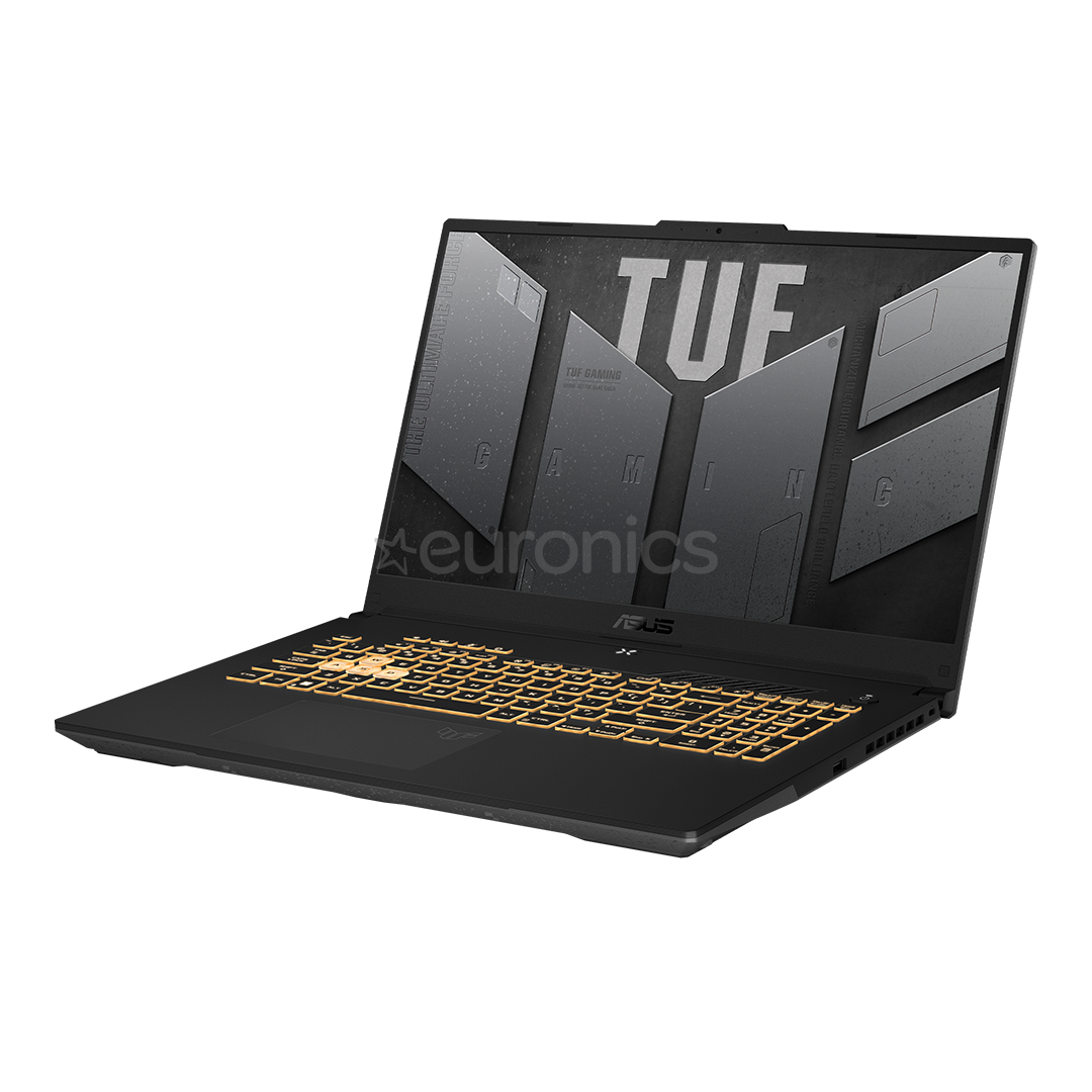 Asus TUF Gaming F17 (2022), 17.3'', i7, 16GB, 512GB, RTX3060, W11H, hall - Sülearvuti