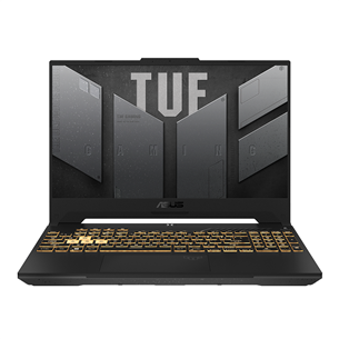 Asus TUF Gaming F15 (2022), FHD, 144Hz, i7, 16GB, 512GB, RTX3050Ti, W11, tumehall - Sülearvuti FX507ZE-HN007W
