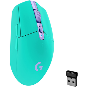 Logitech G305, зеленый - Беспроводная мышь