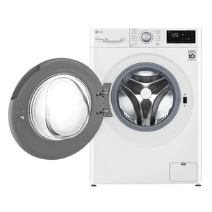 LG, 7 kg, sügavus 47,5 cm, 1200 p/min - Eestlaetav pesumasin