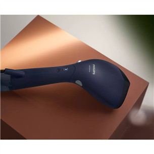 Philips 7000, 1500 W, blue - Handheld clothing steamer