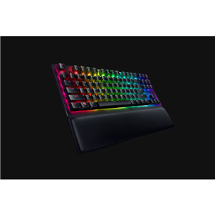 Razer Huntsman V2 Tenkeyless Purple Switch, SWE, must - Klaviatuur