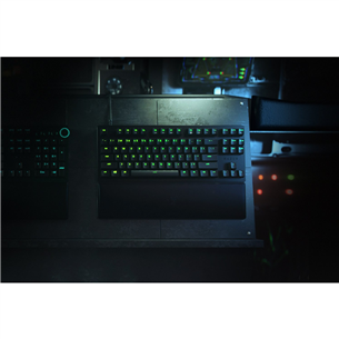 Razer Huntsman V2 Tenkeyless Purple Switch, SWE, must - Klaviatuur