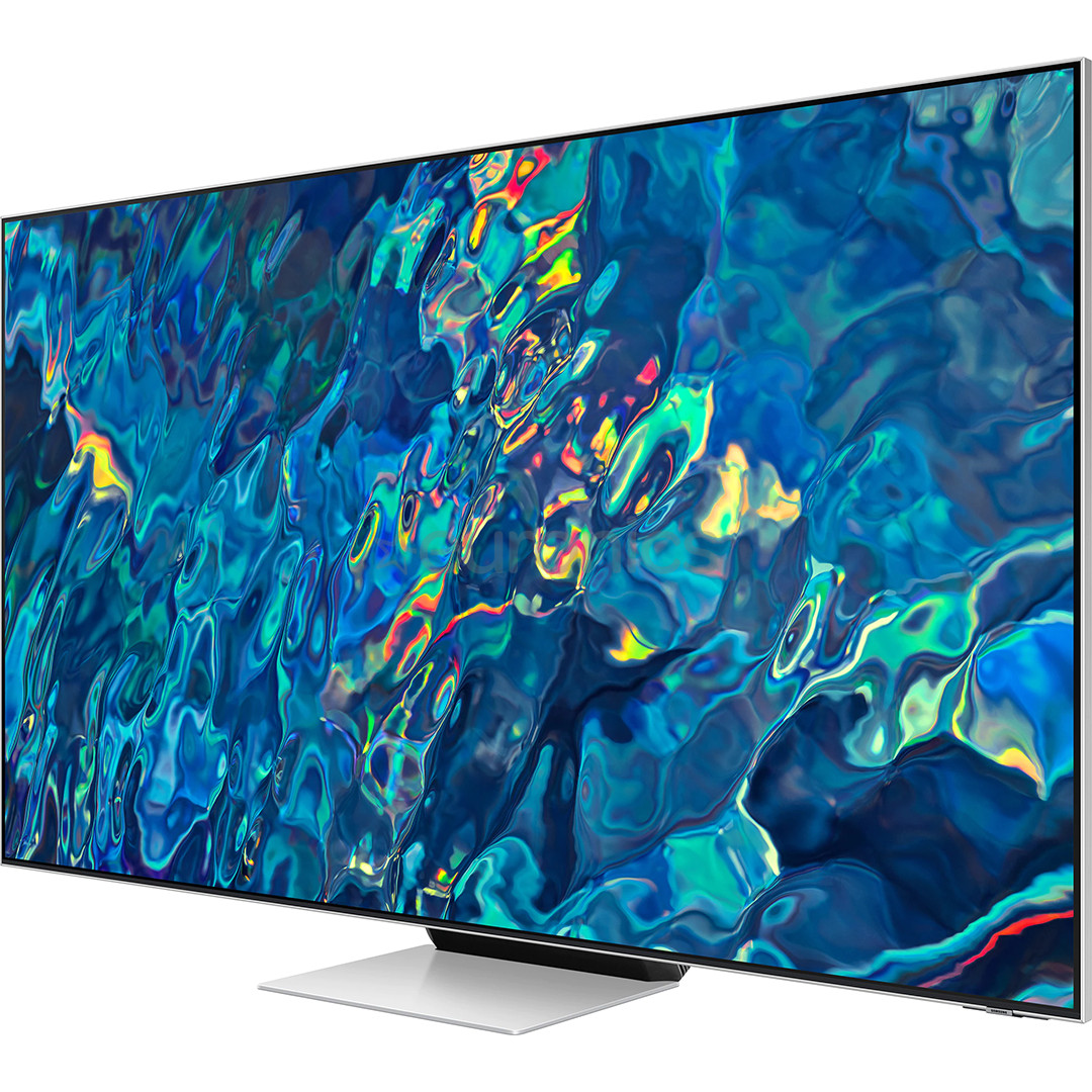 Samsung QN95B, 55'', 4K UHD, Neo QLED, jalg keskel, hõbe/must - Teler