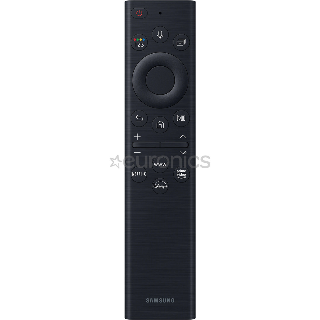 Samsung QN95B, 55'', 4K UHD, Neo QLED, jalg keskel, hõbe/must - Teler