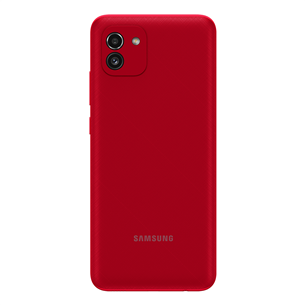 Samsung Galaxy A03, 64 GB, red - Smartphone