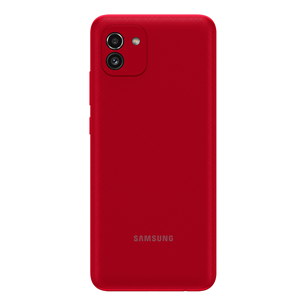 Samsung Galaxy A03, 64 GB, punane - Nutitelefon