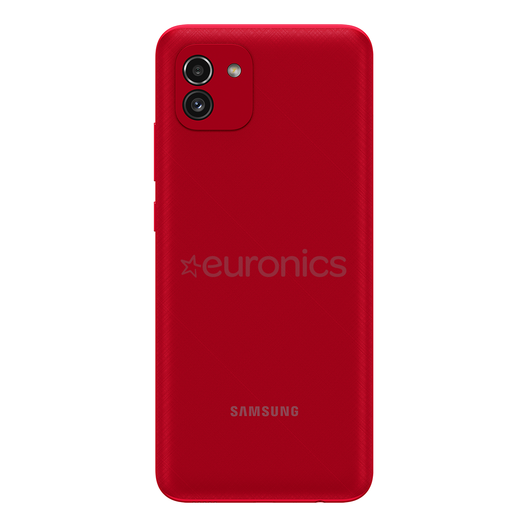 Samsung Galaxy A03, 64 GB, red - Smartphone