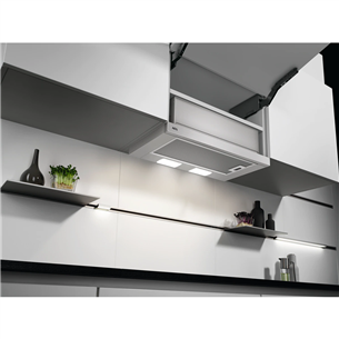 AEG, 410 m³/h, width 59.8 cm, grey - Built-in Cooker Hood