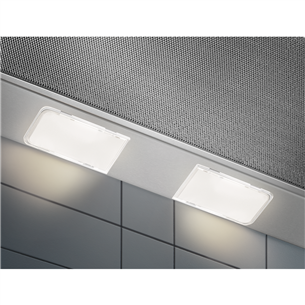 Electrolux, 330 m³/h, width 59.8 cm, grey - Built-in Cooker Hood