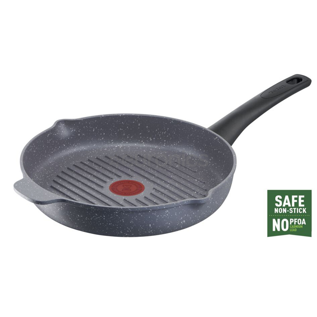 Tefal Healthy Chef, диаметр 26 см, темно-серый - Сковорода-гриль