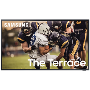 Samsung The Terrace LST7T, 55", 4K UHD, QLED, black - TV QE55LST7TCUXXH